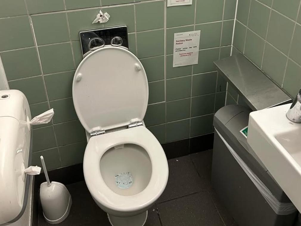 Working toilet found in Student Centre on first try