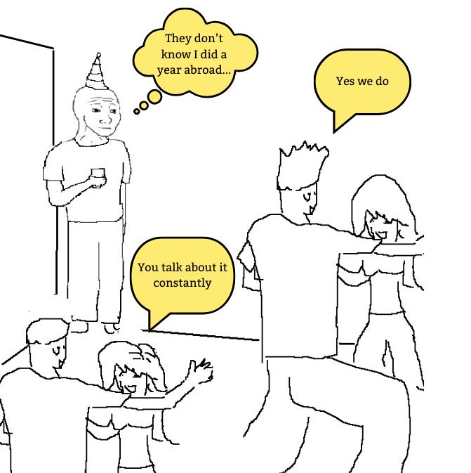 An addendum to the study abroad team