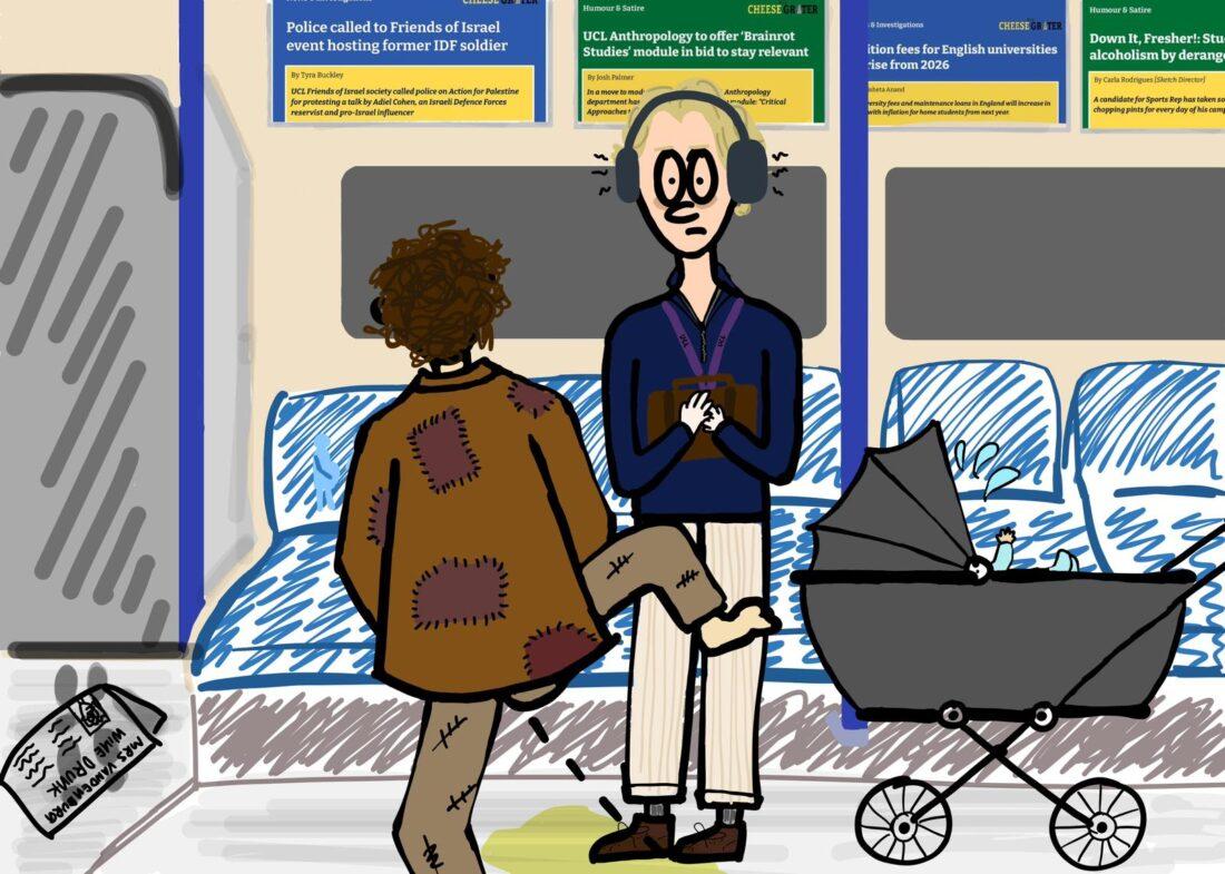 Stand clear of the doors, Jonty!