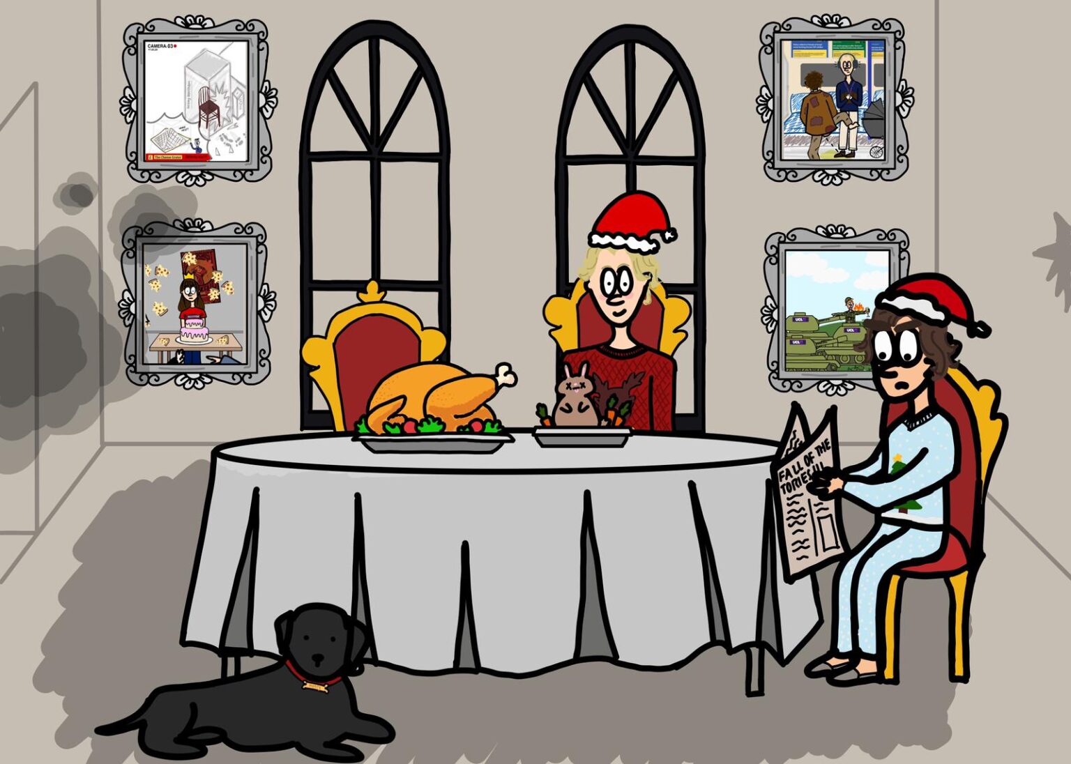 Have a holly, Jonty Christmas!