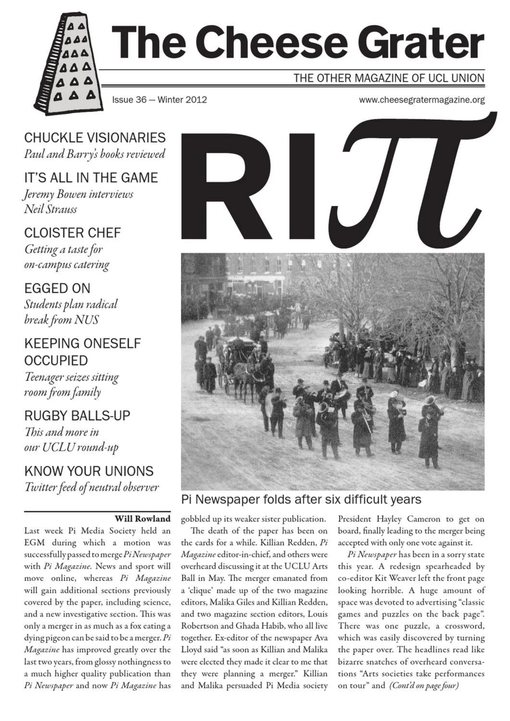 Print edition CG36-Winter-2012